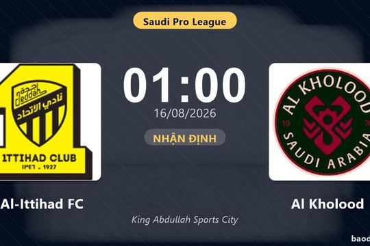 Nhận định Al-Ittihad FC vs Al Kholood: đội hình dự kiến