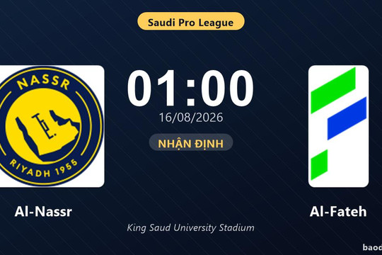 Nhận định Al-Nassr vs Al-Fateh: đội hình dự kiến