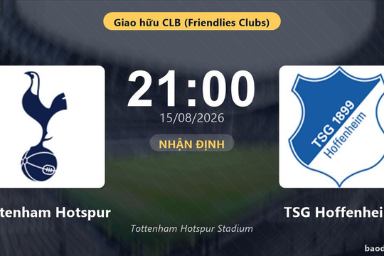 Nhận định Tottenham Hotspur vs TSG Hoffenheim: đội hình dự kiến