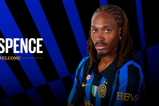 Inter Milan chi 30 triệu bảng chiêu mộ Djed Spence từ Tottenham với hợp đồng đến năm 2031
