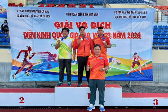 Đà Nẵng giành 21 huy chương tại Giải điền kinh quốc gia U20 và U23