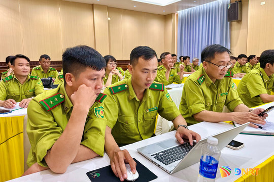 Đà Nẵng tập huấn nghiệp vụ cho 70 cán bộ kiểm lâm địa bàn
