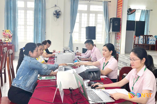 Phòng Giao dịch Ngân hàng Chính sách xã hội Đại Lộc đạt dư nợ hơn 621 tỷ đồng