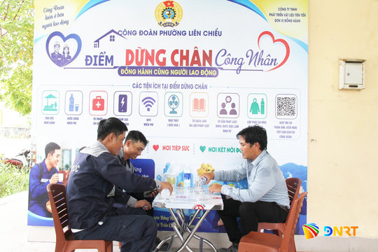 Hiệu quả bước đầu từ “Điểm dừng chân công nhân”