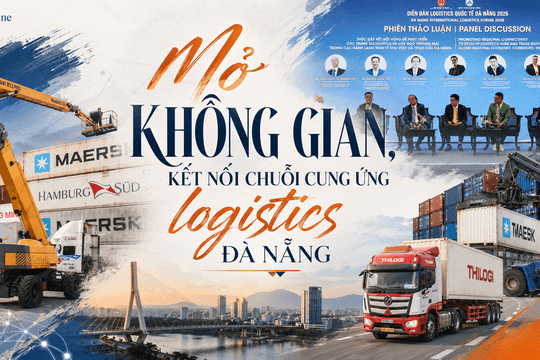 Mở không gian, kết nối chuỗi cung ứng logistics Đà Nẵng