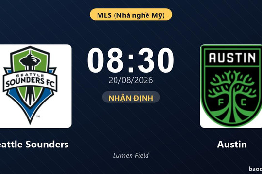 Nhận định Seattle Sounders vs Austin: đội hình dự kiến