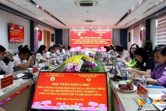 Đà Nẵng: Bàn giải pháp nâng cao kỹ năng, nghiệp vụ cho cán bộ đoàn thể