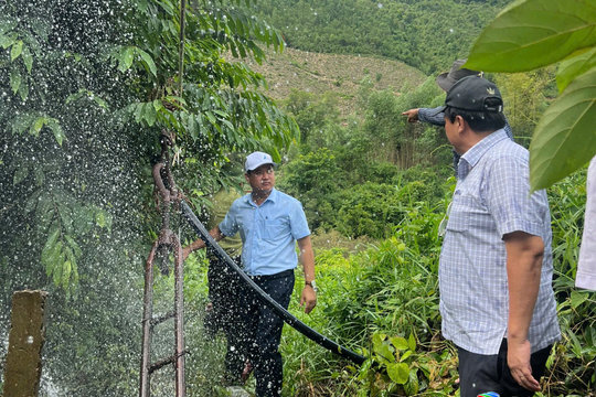 Phường Hải Vân khẩn trương khôi phục nguồn nước sinh hoạt tại khu vực Hòa Bắc