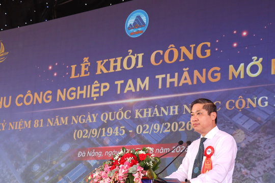 Khởi công Khu công nghiệp Tam Thăng mở rộng 2 với tổng vốn đầu tư 550 tỷ đồng