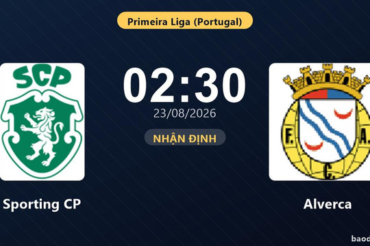 Nhận định Sporting CP vs Alverca: Điểm nóng cuộc đua tốp đầu