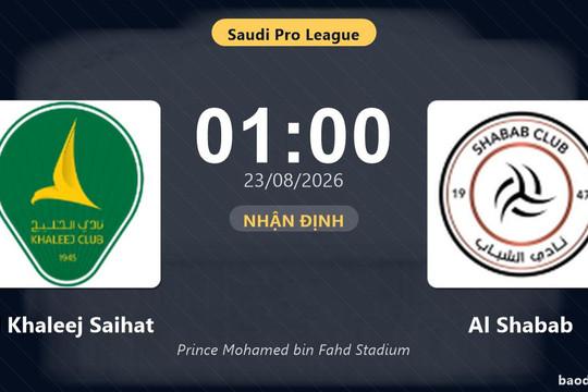 Nhận định Al Khaleej Saihat vs Al Shabab: Điểm nóng cuộc đua tốp đầu