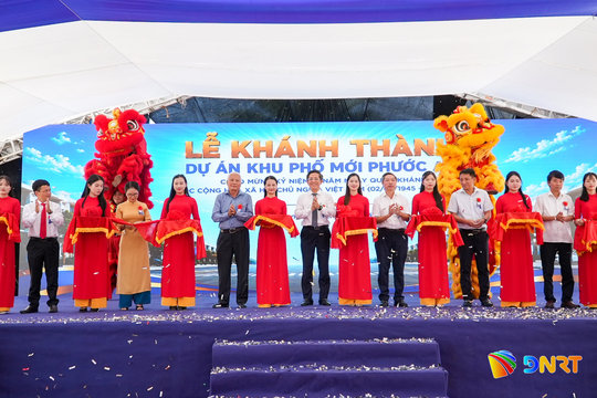 Khánh thành dự án Khu phố mới Phước An