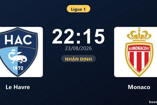 Nhận định Le Havre vs Monaco: Điểm nóng cuộc đua tốp đầu