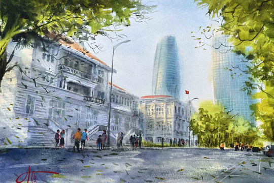 “Urban Sketches of Da Nang”: Discover the city through artists’ eyes