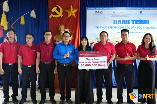 Văn phòng đại diện Agribank khu vực miền Trung đồng hành lan tỏa yêu thương tại tỉnh Gia Lai
