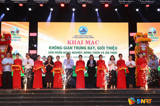 Khai mạc không gian giới thiệu sản phẩm nông nghiệp nông thôn và ẩm thực Đà Nẵng