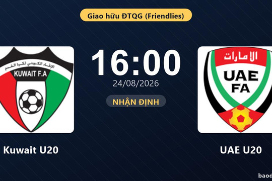 Nhận định Kuwait U20 vs UAE U20: Cả hai cùng khát thắng