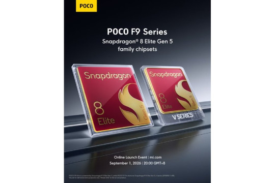 POCO F9 Pro và POCO F9 Ultra lộ diện cấu hình vi xử lý Snapdragon 8 Elite trước ngày ra mắt