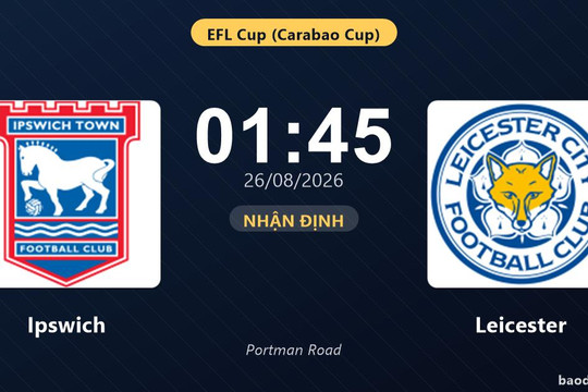 Nhận định Ipswich vs Leicester tại Portman Road