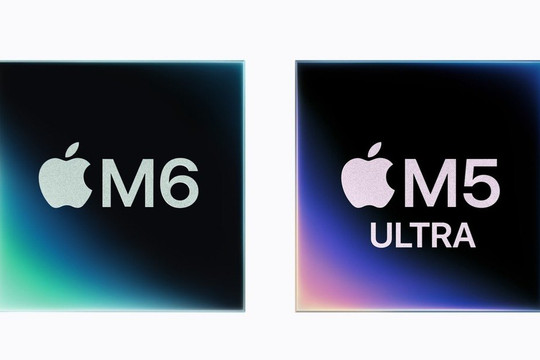 Apple công bố dòng vi xử lý 2 nm M6 và siêu chip M5 Ultra với bước nhảy vọt về hiệu năng