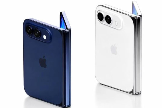 iPhone màn hình gập đầu tiên của Apple lộ diện: Đắt đỏ, dùng Touch ID và bỏ camera telephoto