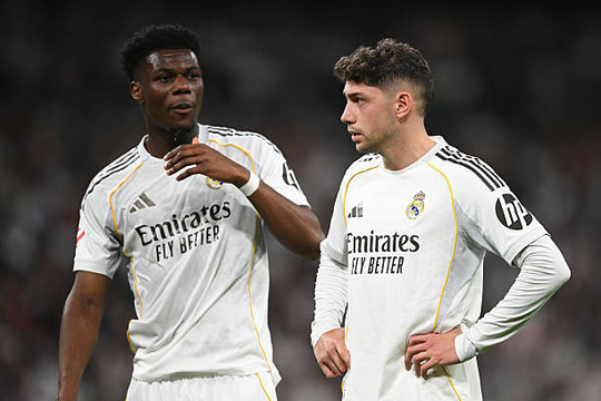 Aurelien Tchouameni trở lại khiến vị trí của Federico Valverde tại Real Madrid lung lay dữ dội