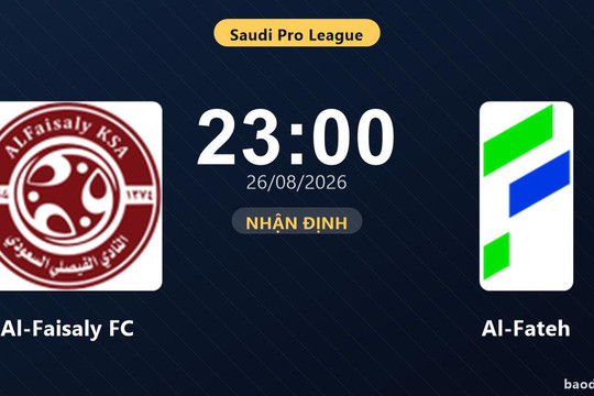 Nhận định Al-Faisaly FC vs Al-Fateh: Cuộc chiến nhóm cuối