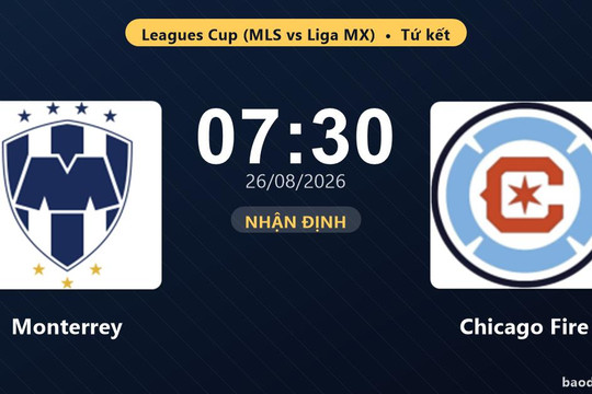 Nhận định Monterrey vs Chicago Fire: Thắng để đi tiếp