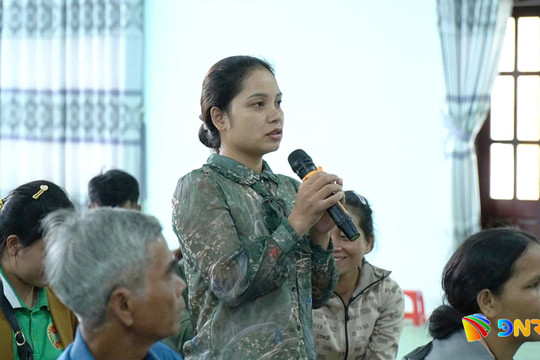 Truyền thông phòng, chống thiên tai cho người dân xã Nam Giang