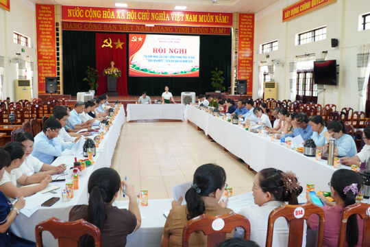 Xã Chiên Đàn bàn giải pháp nâng chất lượng phong trào thi đua dân vận khéo