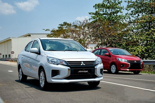 Đánh giá xe sedan Mitsubishi Attrage MT và CVT: Bảng giá lăn bánh kèm ưu đãi tháng 8/2026