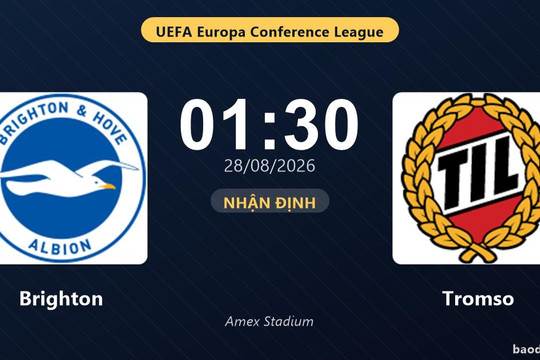 Nhận định Brighton vs Tromso: Thắng để đi tiếp