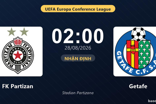 Nhận định FK Partizan vs Getafe: Thắng để đi tiếp