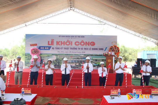 Xã Thu Bồn khởi công, khánh thành 5 dự án với tổng vốn hơn 163,8 tỷ đồng