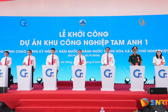 Khởi công Dự án Đầu tư xây dựng kinh doanh kết cấu hạ tầng Khu công nghiệp Tam Anh 1