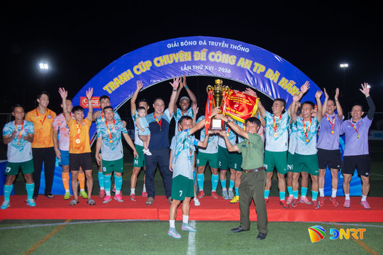 Thái Huy Bảo FC vô địch Giải bóng đá truyền thống tranh cúp Chuyên đề Công an thành phố Đà Nẵng