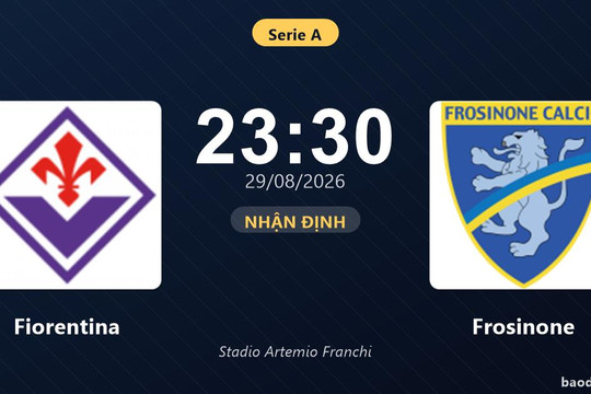 Nhận định Fiorentina vs Frosinone: Điểm nóng cuộc đua tốp đầu