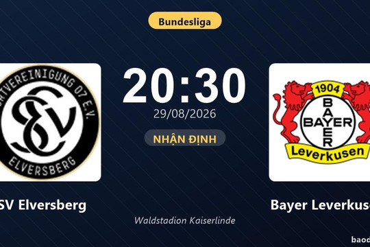 Nhận định SV Elversberg vs Bayer Leverkusen: Điểm nóng cuộc đua tốp đầu