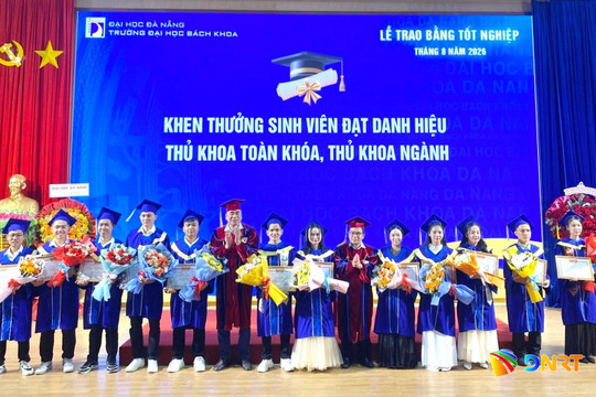 Hơn 1.650 kỹ sư, cử nhân, kiến trúc sư Trường Đại học Bách khoa Đà Nẵng nhận bằng tốt nghiệp