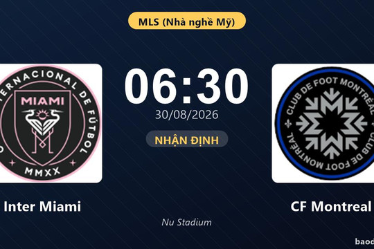 Nhận định Inter Miami vs CF Montreal: Chủ nhà tìm lại chiến thắng