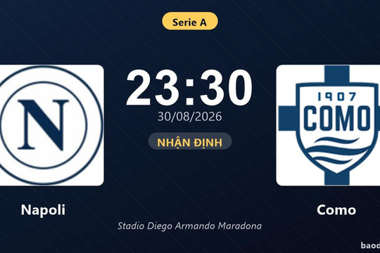 Nhận định Napoli vs Como: Điểm nóng cuộc đua tốp đầu