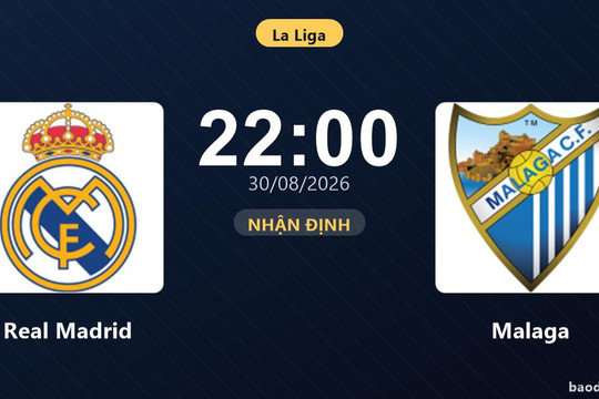 Nhận định Real Madrid vs Malaga: Chủ nhà nối dài mạch thăng hoa?