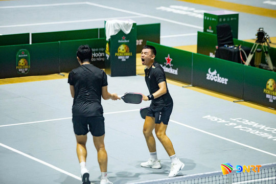 Hoàng Nam và Gia Huy vào chung kết đôi nam Heineken Pickleball World Cup 2026