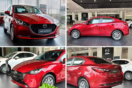Mazda2 2026: Giá lăn bánh tháng 9 và trang bị đáng chú ý của sedan, hatchback