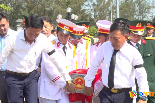 Xã Thăng An truy điệu và an táng hài cốt liệt sĩ