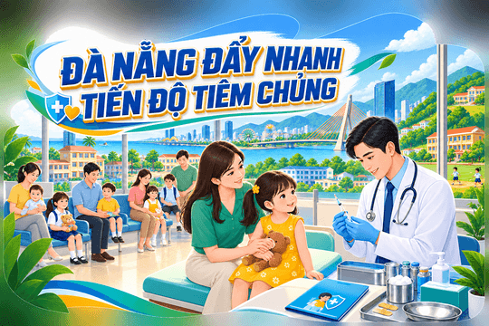 [Infographic] - Đà Nẵng đẩy nhanh tiến độ tiêm chủng