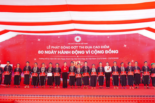 Phát động Đợt thi đua cao điểm “80 ngày hành động vì cộng đồng”