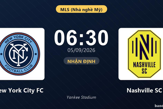 Nhận định New York City FC vs Nashville SC: Khách tiếp tục bay cao?