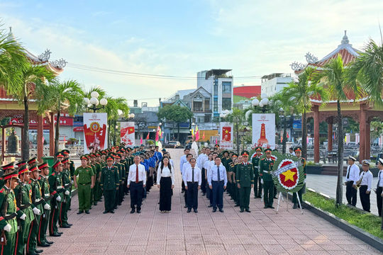 Phường Hòa Khánh tổ chức lễ truy điệu và an táng hài cốt liệt sĩ