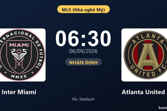 Nhận định Inter Miami vs Atlanta United FC: Chủ nhà được đánh giá cao hơn